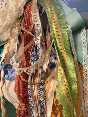 Lot of VTG & New Ribbons~Trim